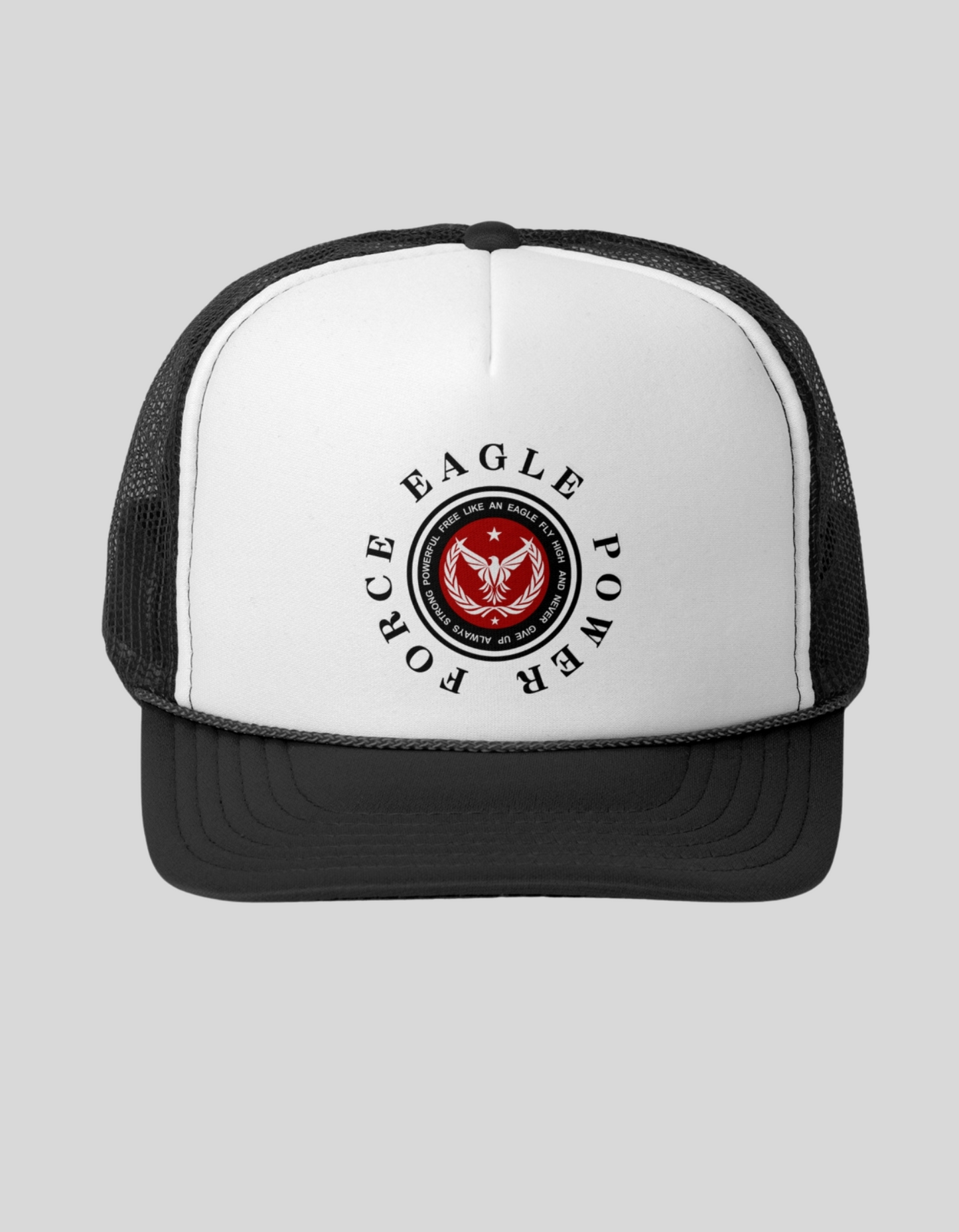 Black Hat Women Eagle Power Force with front logo