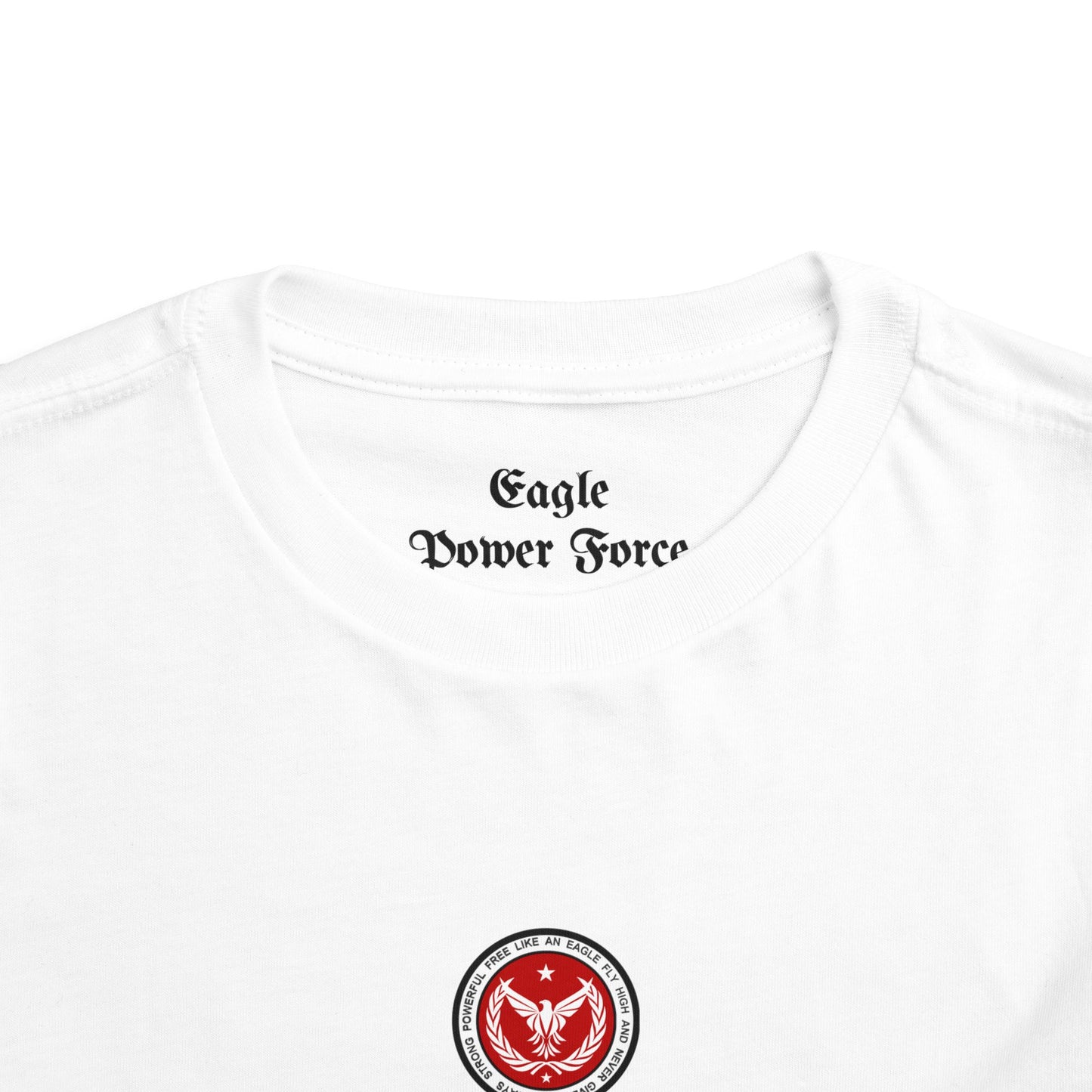 Eagle Power Eagle  T Shirt White front logo