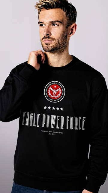 Black Sweatshirt Men's EPF edition R