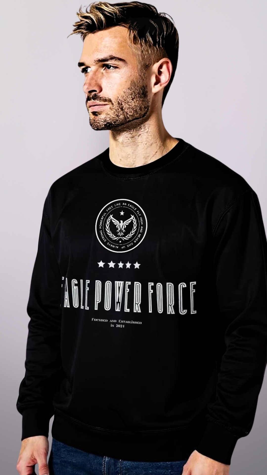 Sweatshirt Men's EPF black 