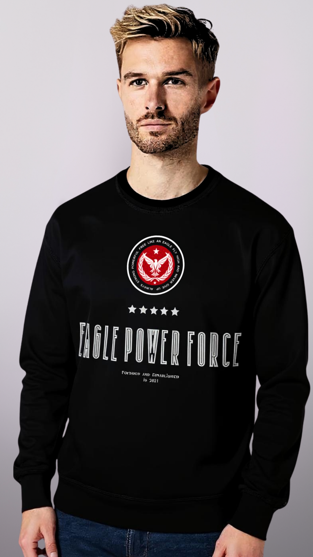 Men's Sweatshirt black EPF edition R